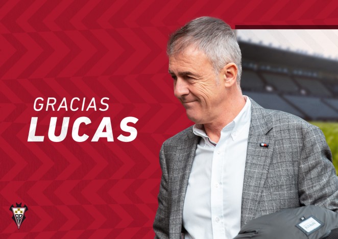 gracias lucas alcaraz cese Albacete