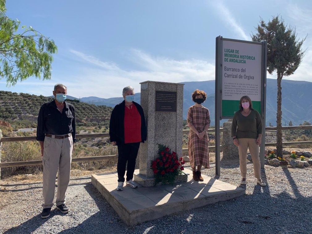 Granada.-Memoria.-PSOE homenajea a víctimas de franquismo en Órgiva y pide a Junta que no desarbole políticas de Memoria