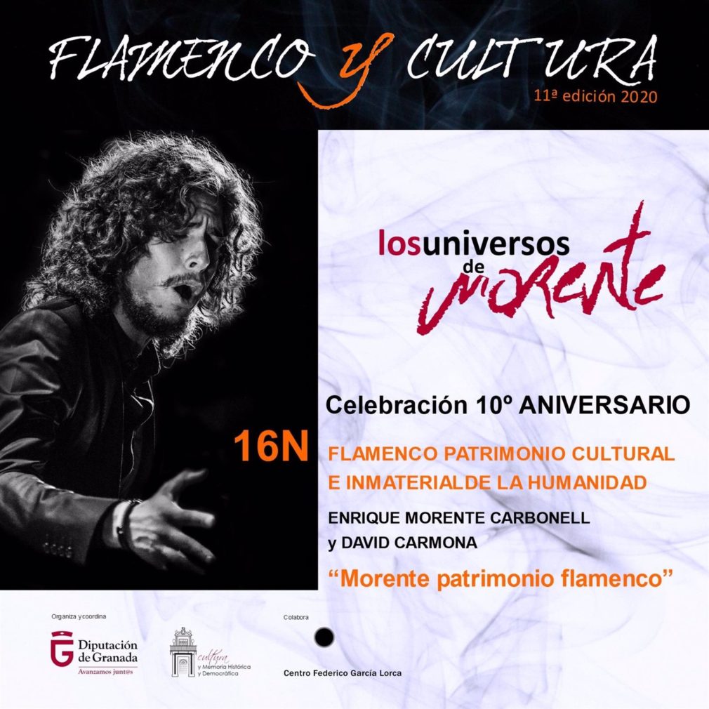 Granada.- Diputación celebra con 'Los universos de Morente' el aniversario del flamenco como Patrimonio de la Humanidad