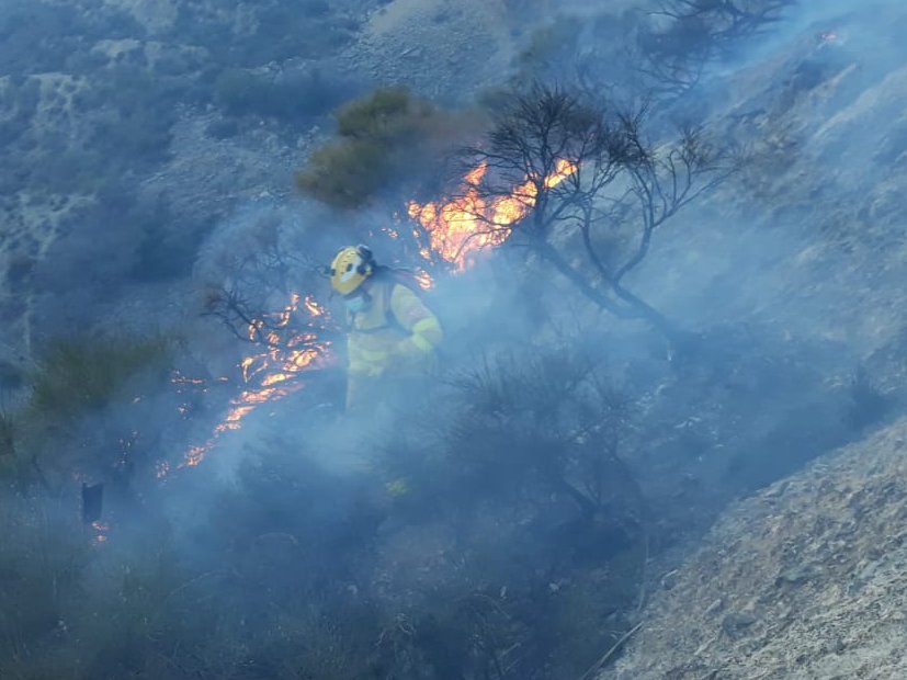 Incendio Órgiva