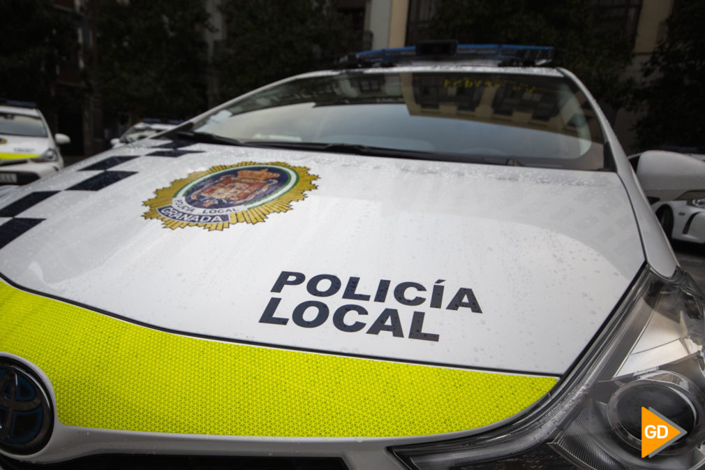 Presentacion de los nuevos coches de la policía local de Granada