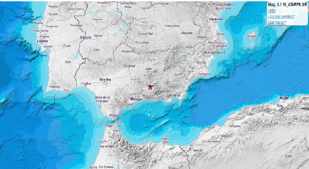 Terremoto domingo 6-12 Atarfe