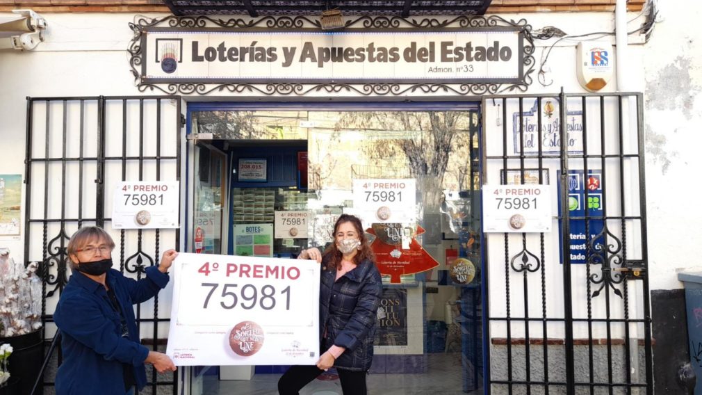 Lotería Navidad cuarto premio Albaicín