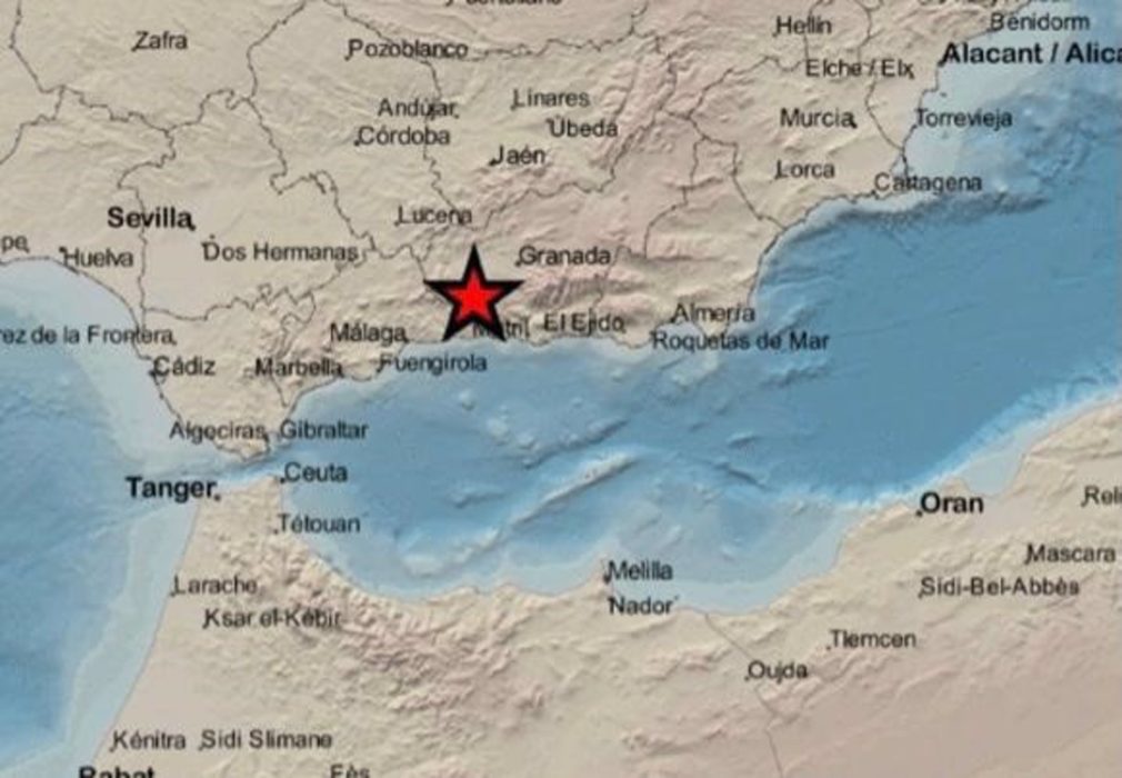 Registrado un terremoto de 2,2 grados con epicentro en Arenas del Rey (Granada)