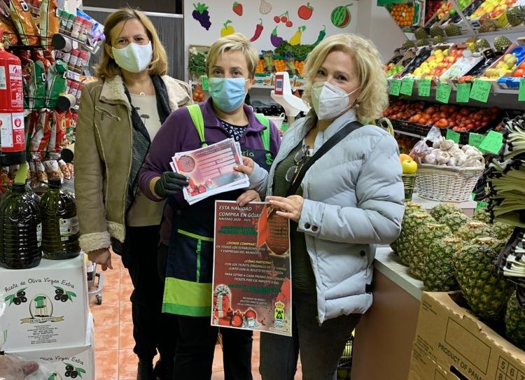 visita comercios gójar, campaña navidad