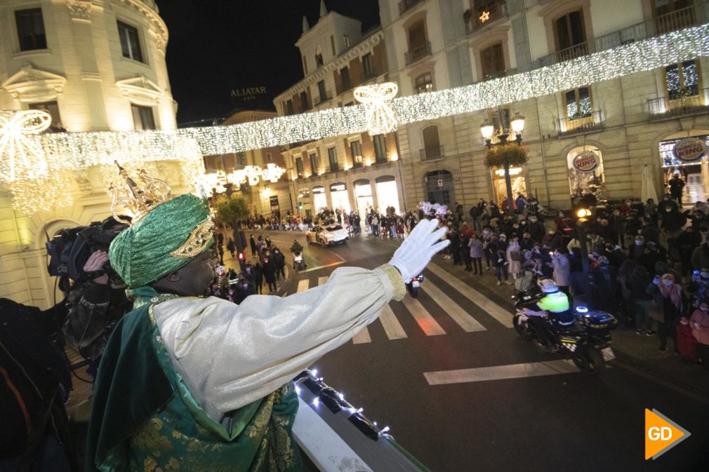 Cabalgata de los Reyes Magos de Granada en autobús