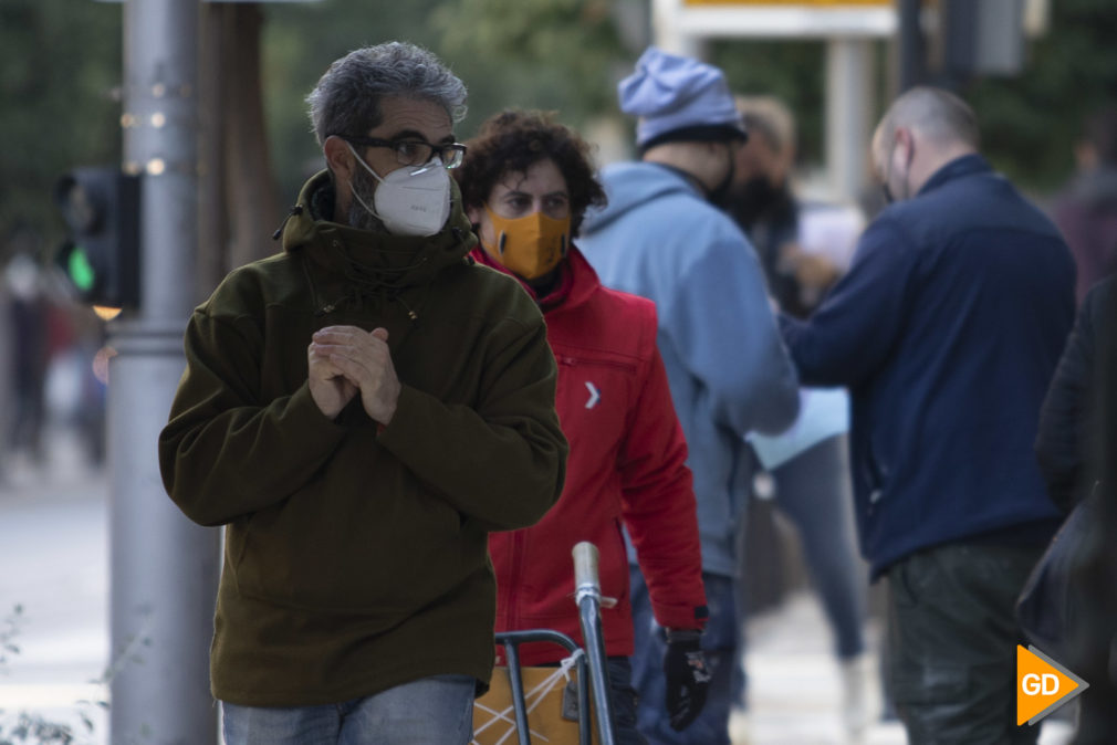 Ciudadania con frio en Granada