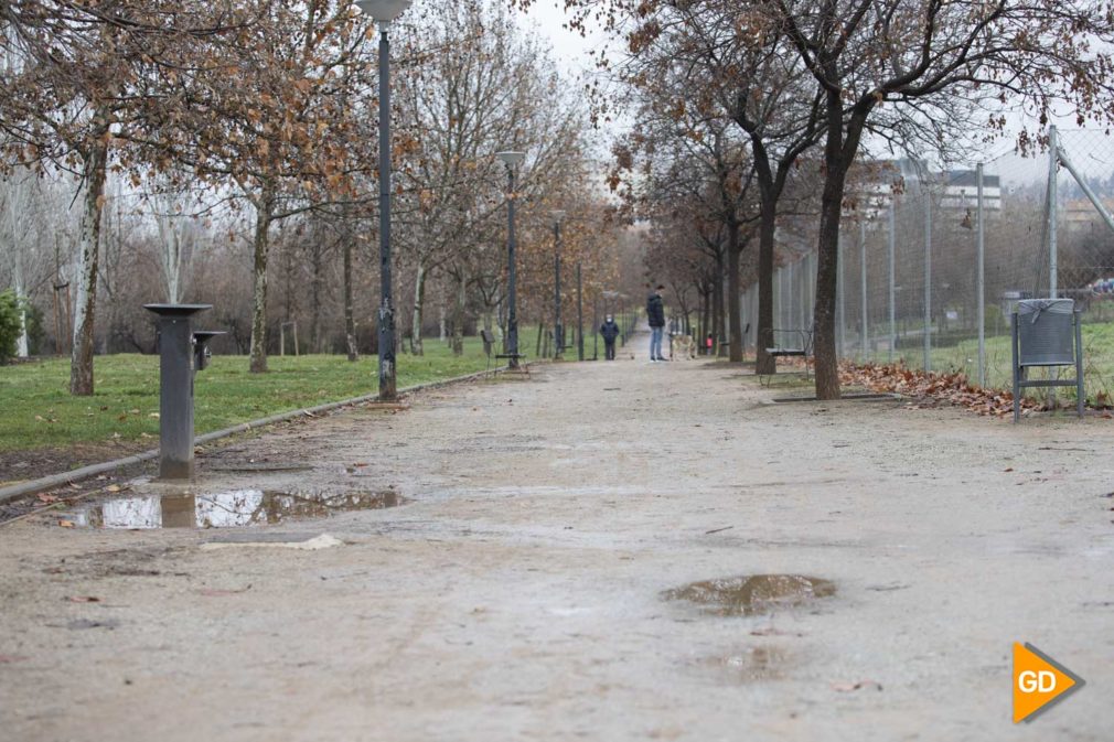 La concejal de Mantenimiento de Granada presenta distintas actuaciones municipales en el parque Tico Medina deporte footing running parques aire libre