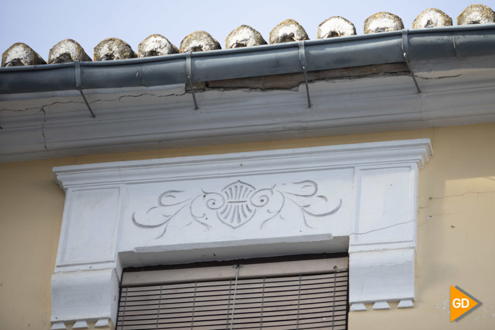 Pueblo de Santa Fe en Granada tras los terremotos