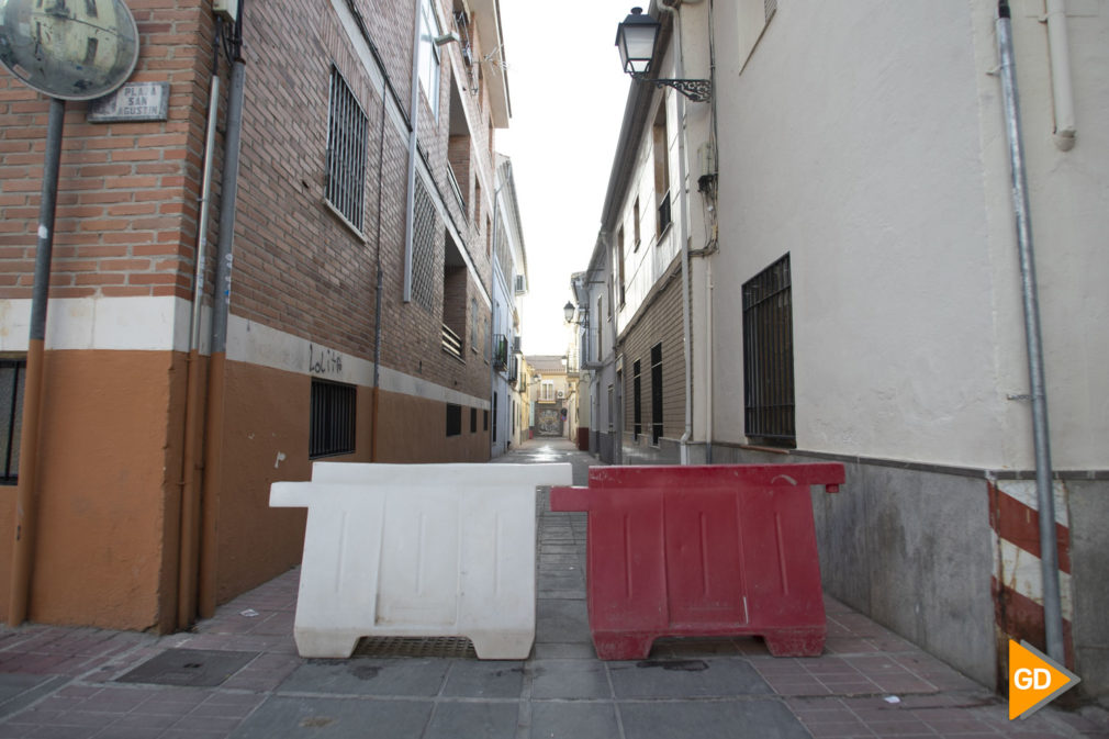 Pueblo de Santa Fe en Granada tras los terremotos