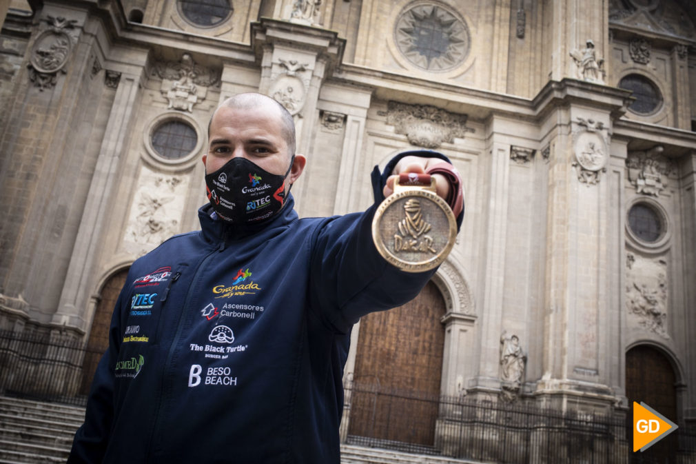 Raul Ortiz copiloto del buggy en el Dakar 2021 en Arabia Saudi