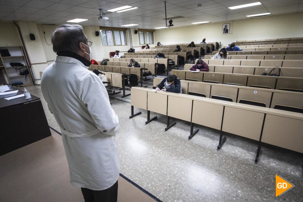 Reinicio de los exámenes presenciales en la Universidad de Granada