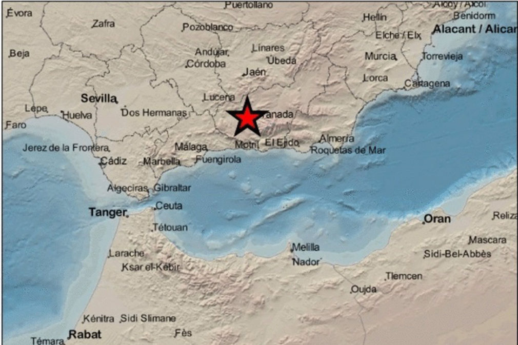Granada.- El entorno de Atarfe-Santa Fe ha registrado más de 310 terremotos desde el pasado sábado