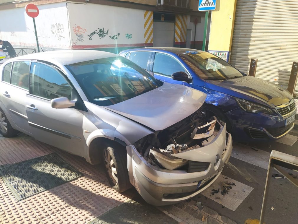 Accidente tráfico coches