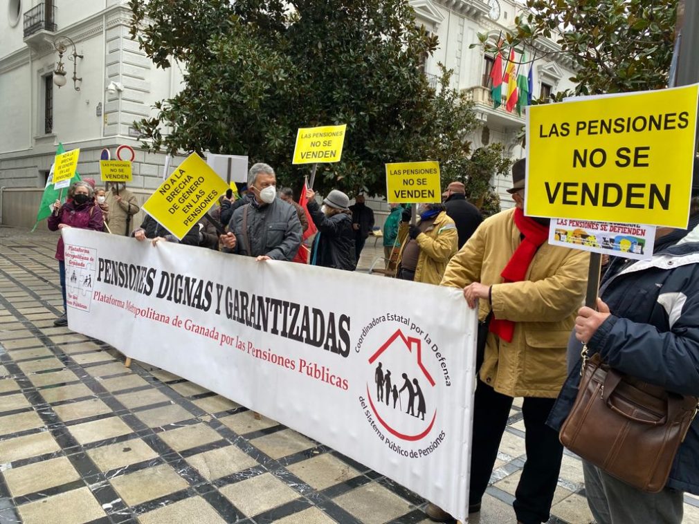 Manifestación pensionistas