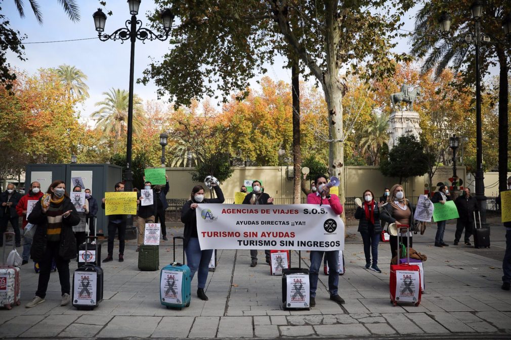 Turismo.-Cvirus.-Agencias de viajes creen que la mitad no volverá a abrir y señalan que "de la Junta seguimos sin ayuda"