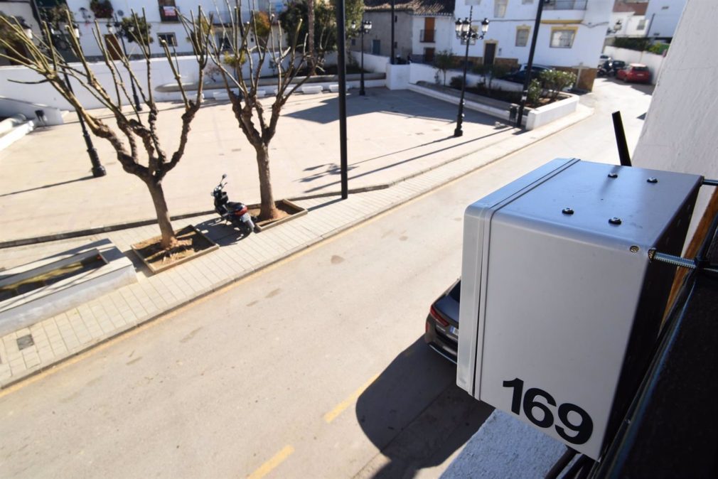 Diputación coloca en Gójar medidores de calidad del aire