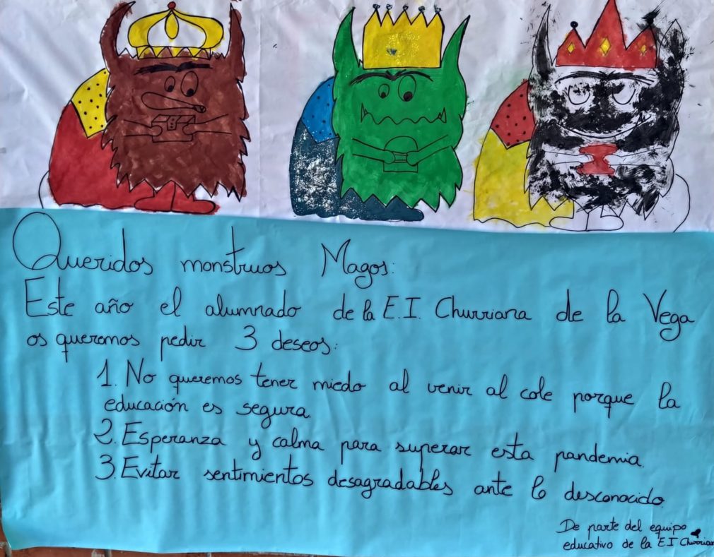 pancarta escuela infantil churriana de la vega