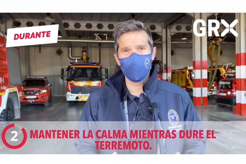 video bomberos consejos terremoto