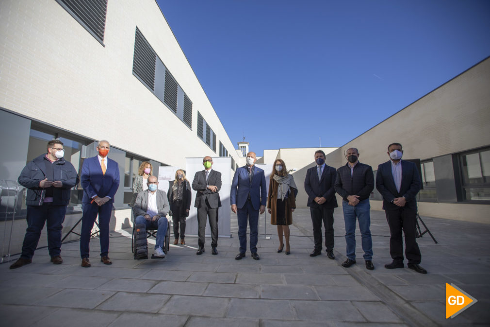 Javier Imbroda visita el nuevo colegio de educacion infantil y primaria San Isidro Labrador en Albolote