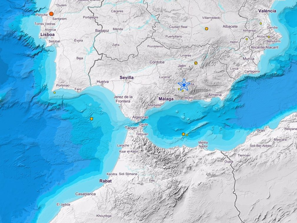 Granada.- Sucesos.- El área metropolitana registra nuevos terremotos de baja intensidad