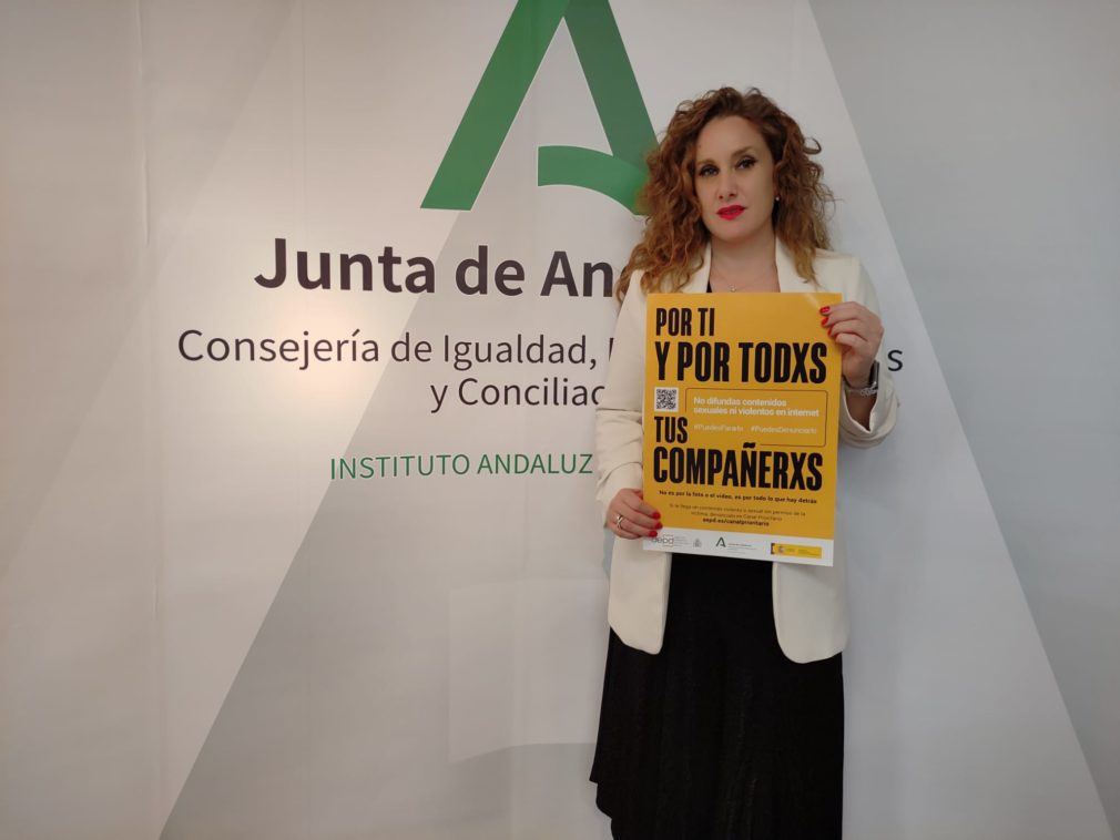 Ruth Martos presentación campaña Protección de Datos.Granada