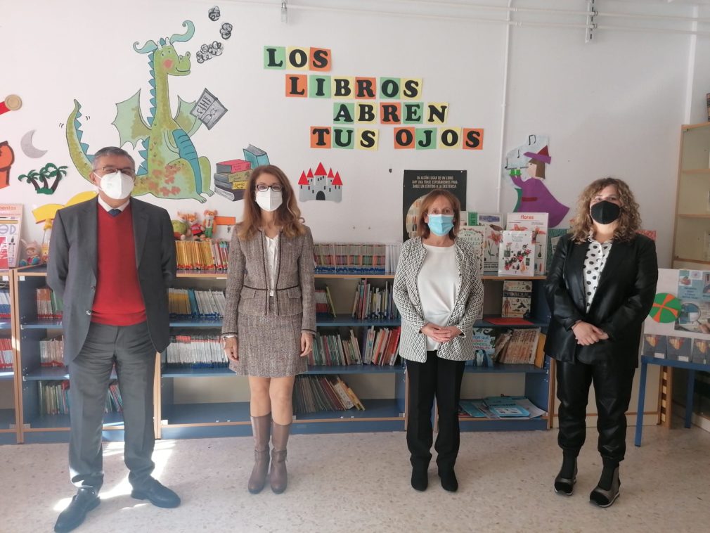 Visita CEIP Fca Hurtado Láchar biblioteca