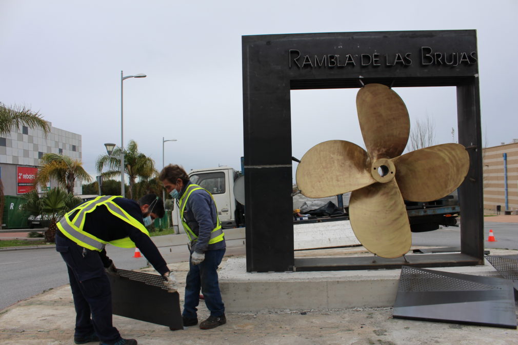 visita obras rotonda Rambla Brujas 09 feb 21 (11)