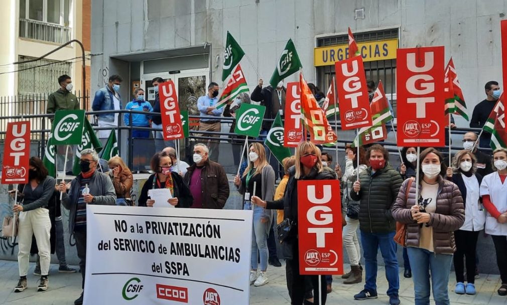 privatización ambulancias