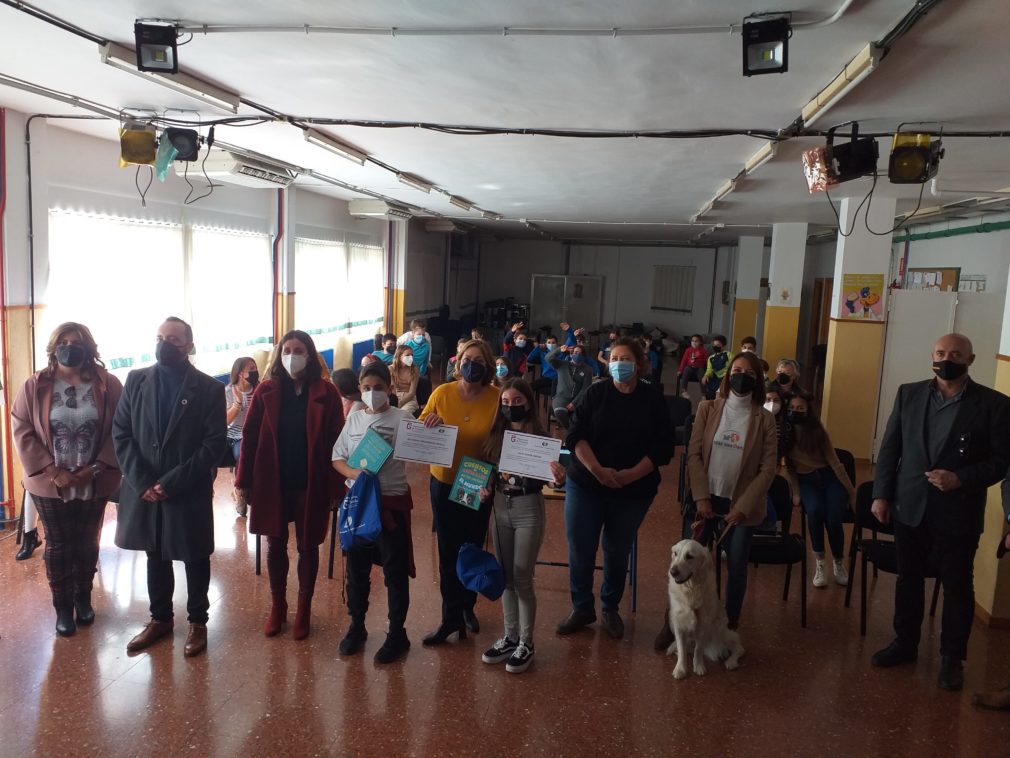 El programa de Diputación sobre cuidado responsable de mascotas concluye con la participación de 1.345 escolares de la provincia