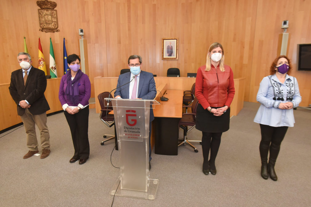 Acto 8M 2021 Lectura (1) manifiesto Diputación Provincial de Granada