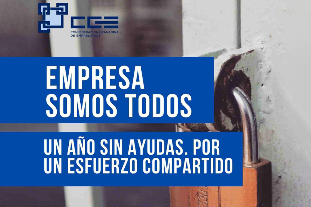 Cartel Concentración 'Empresa somos todos'