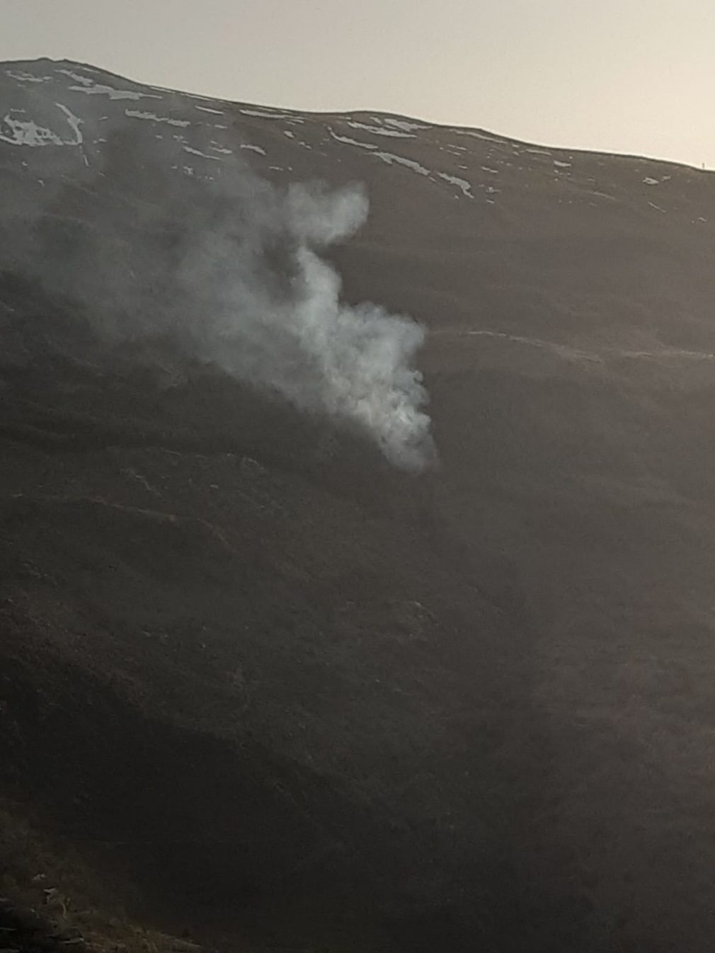 Incendio Güejar Sierra