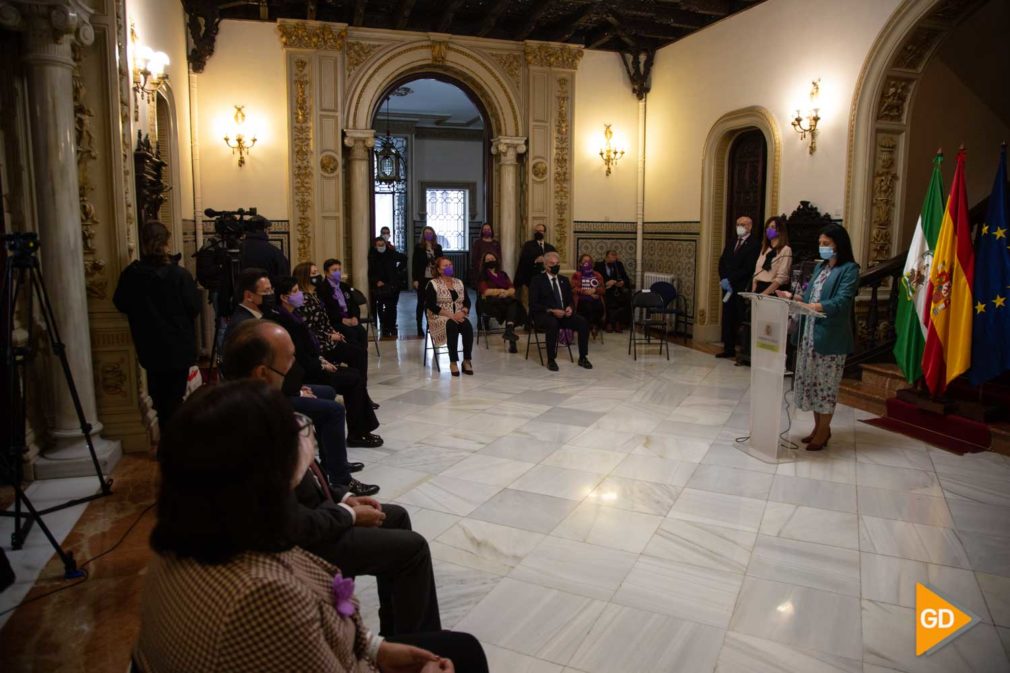 FOTOS Lectura a la declaración institucional con motivo del 8M aprobada por el Consejo de Ministros-9