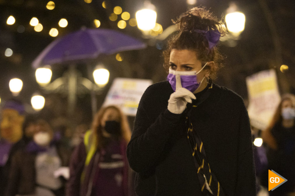 Manifestación 8M dia de la mujer en Granada