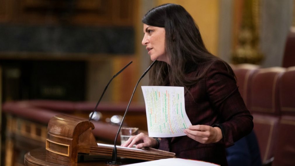 Macarena Olona, diputada por Granada y secretaria general del Grupo Parlamentario de VOX en el Congreso de los Diputados