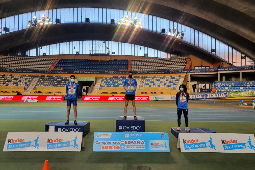 Manuel Triviño Campeón de España de 1000 metros categoría sub16