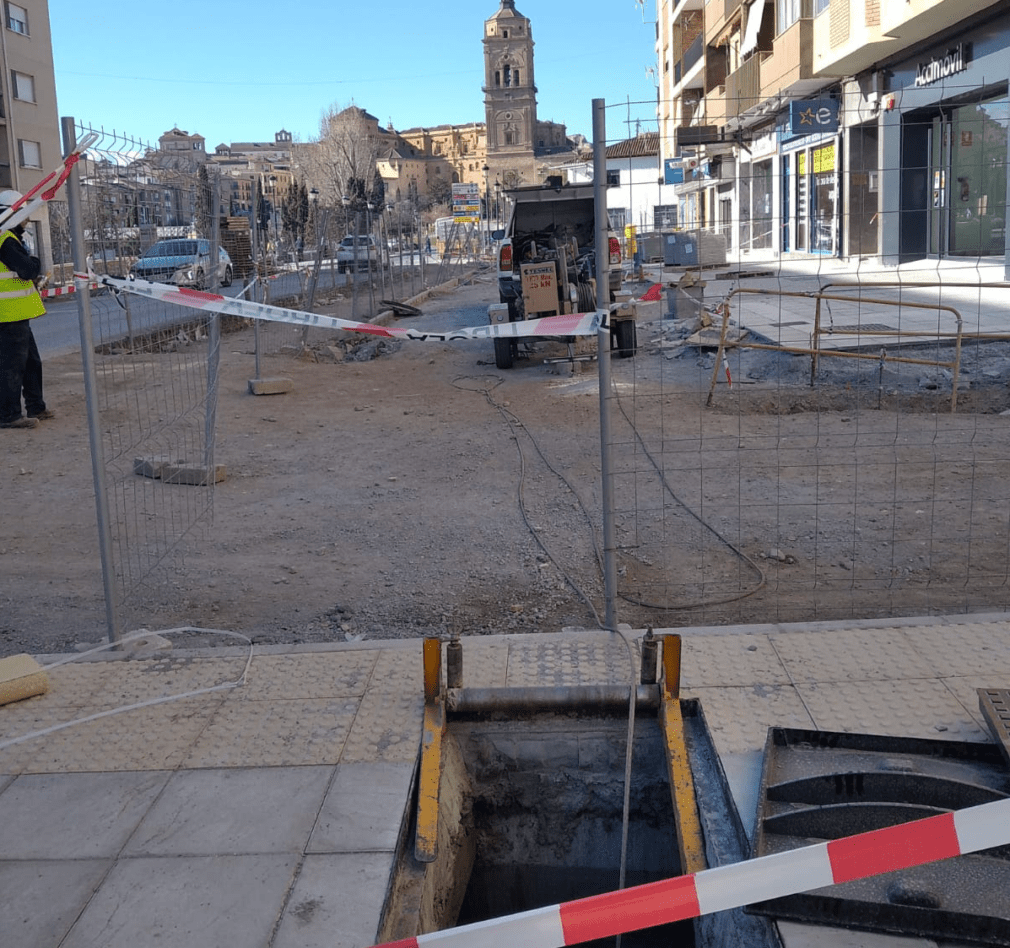 Obras endesa Guadix