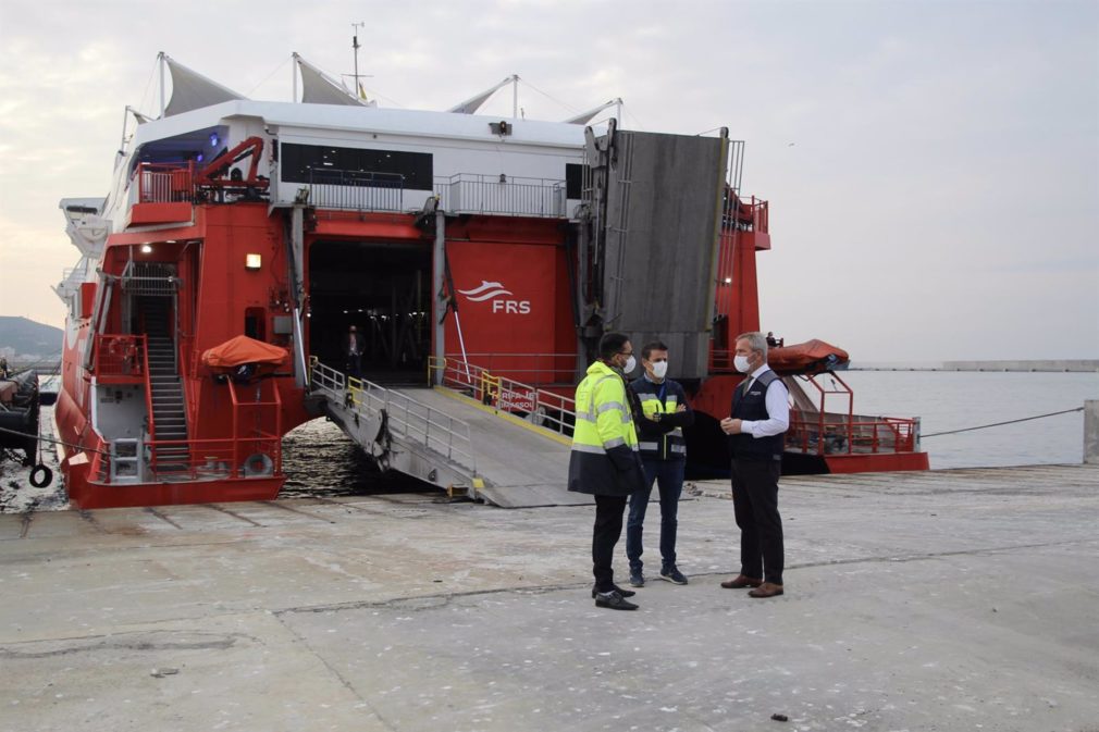 Granada.- Puertos.- FRS retoma la conexión marítima con Melilla, casi un año después de quedar suspendida