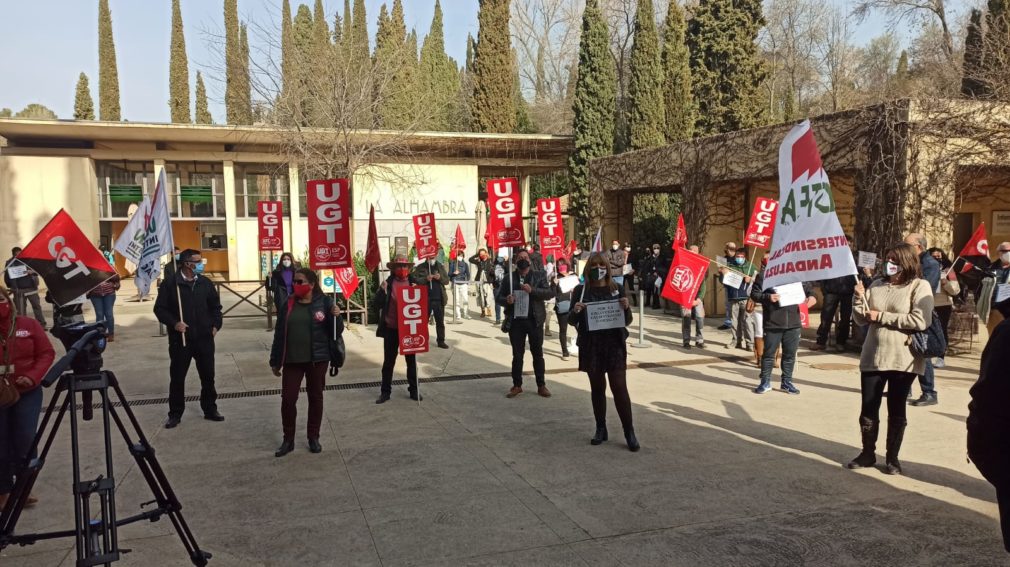 generalife manifestación trabajadores