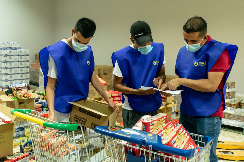 reparto alimentos Inpavi