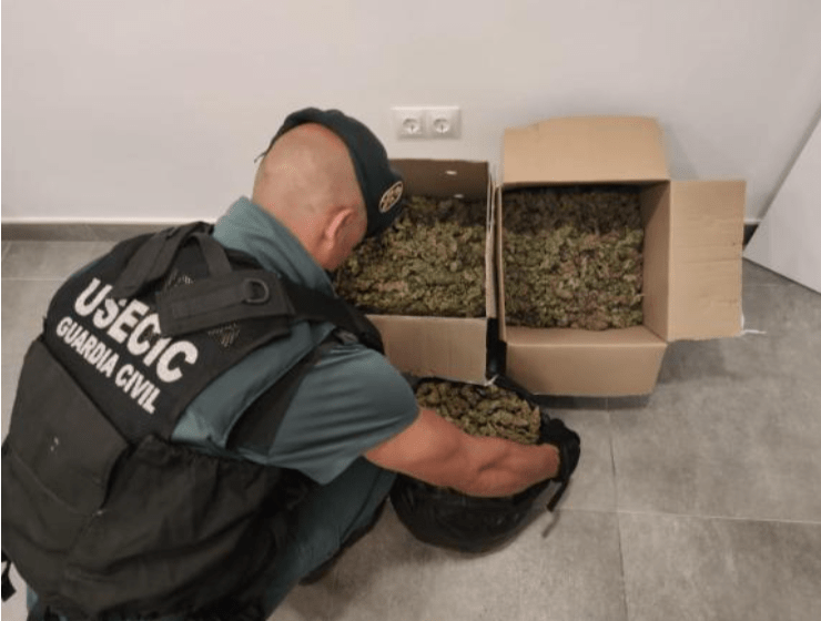 guardia civil granada marihuana