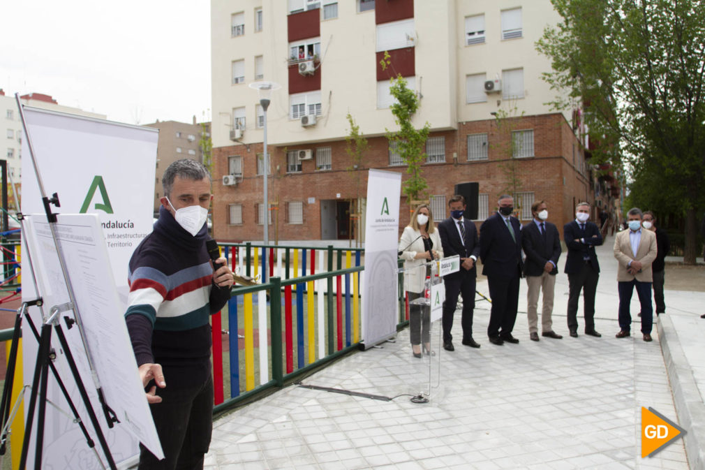 Inauguración de plaza Maria Josefa Recio en Granada