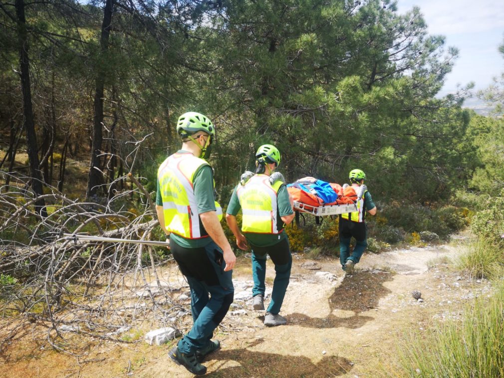 rescate senderista sierra nevada