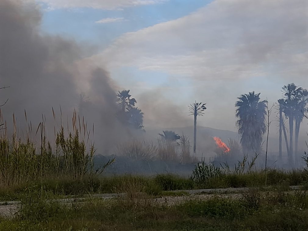 Incendio Salobreña