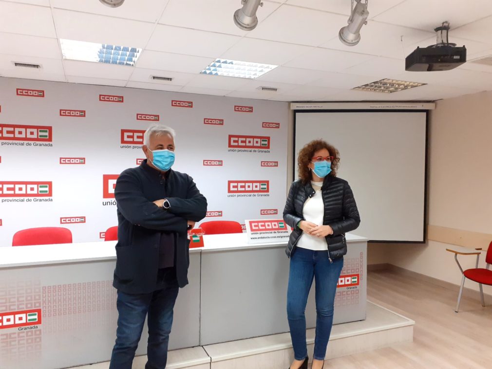 Ricardo flores CCOO NURIA LOPEZ