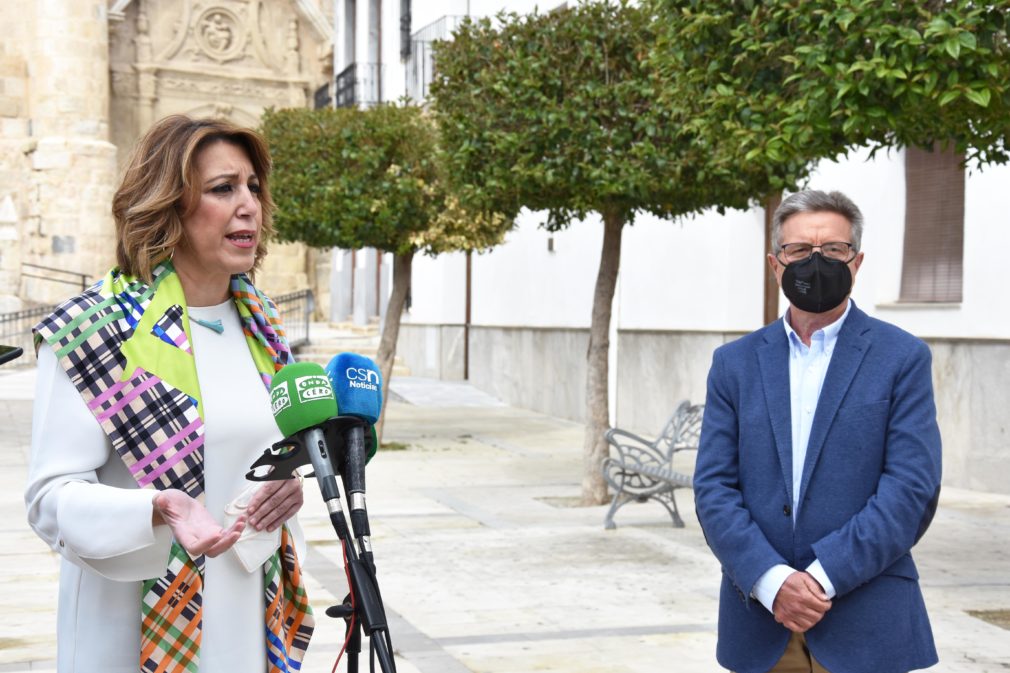 Visita Susana Díaz a baza