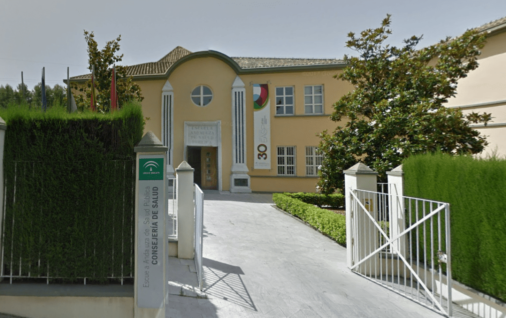 escuela andaluza de salud publica google maps captura