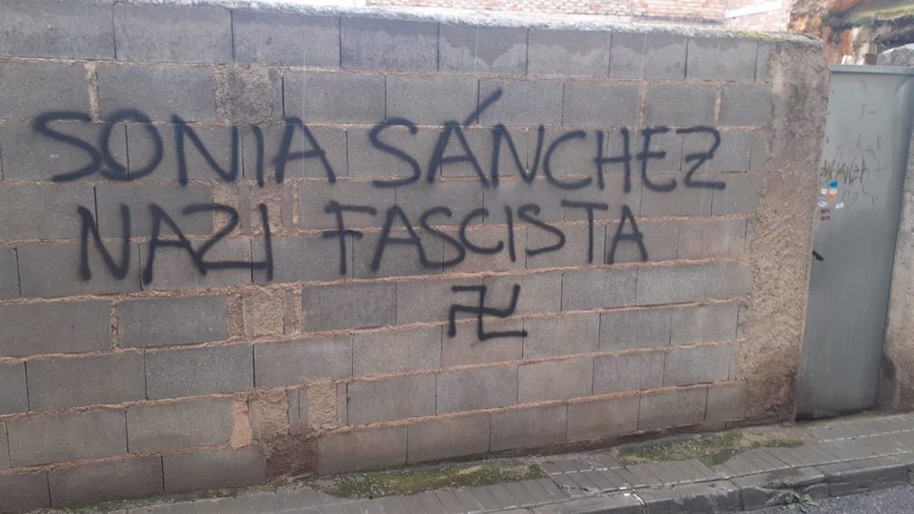 Granada.- Vox denuncia ante la Guardia Civil pintadas "amenazantes" contra su portavoz en Las Gabias