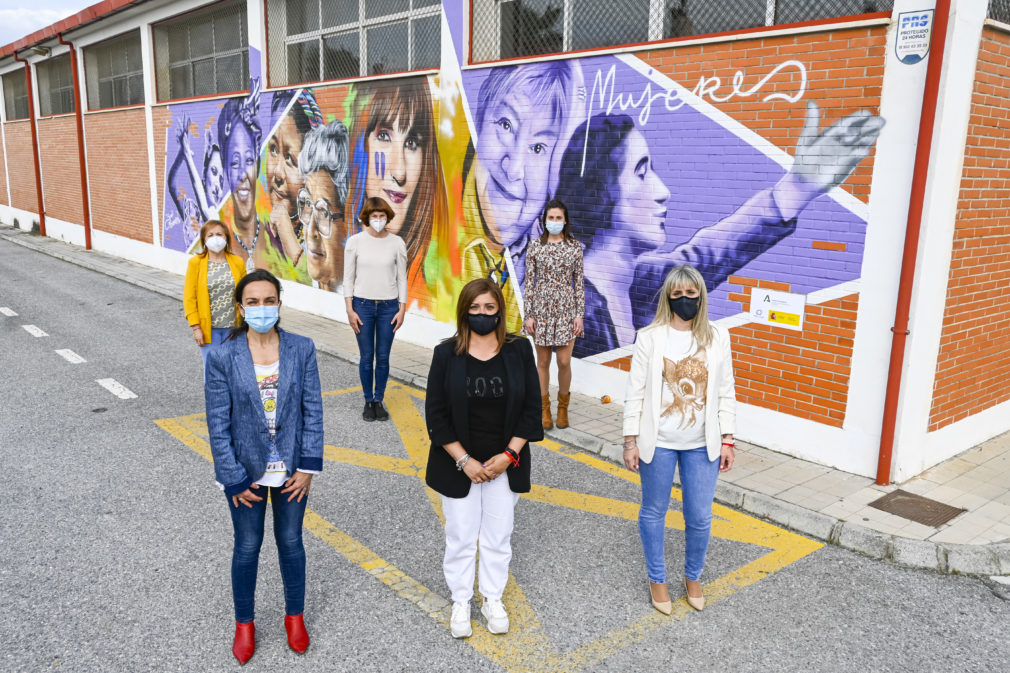 mural feminista Armilla